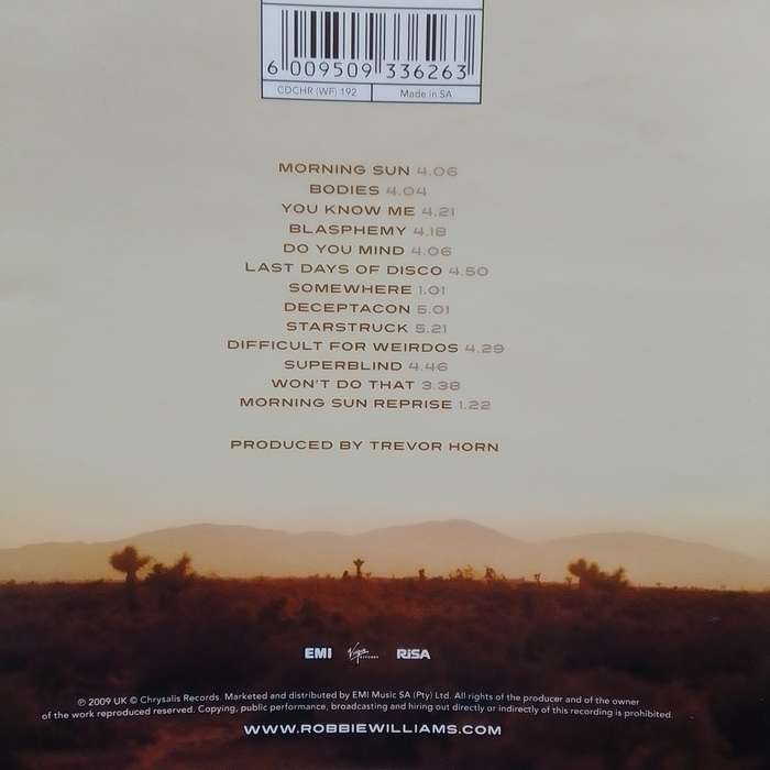 Robbie Williams (CD) Reality Killed The Video Star
