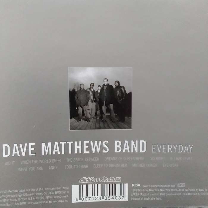 Dave Matthews Band (CD) Everyday