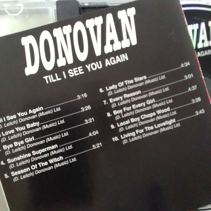 Donovan (CD) Till I See You Again