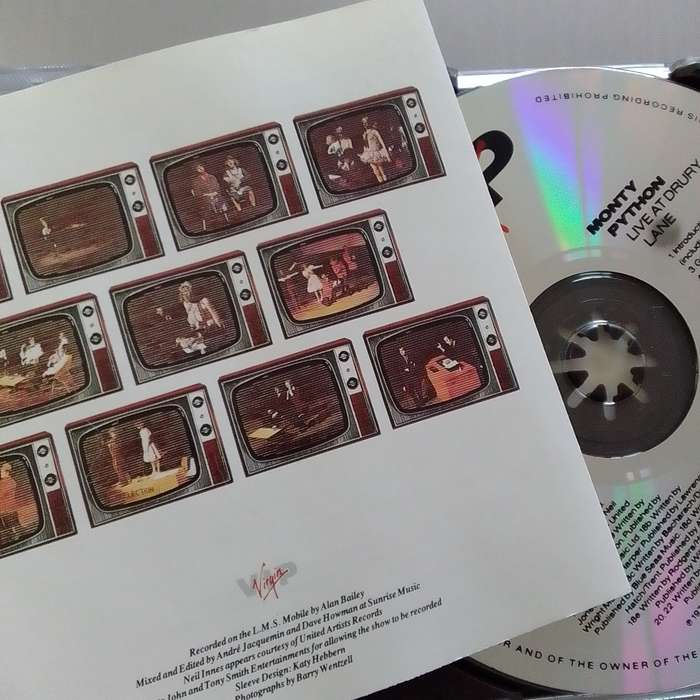 Monty Python (CD) Live At Drury Lane