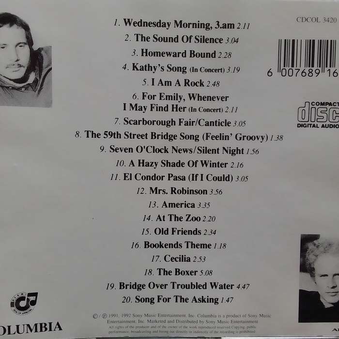 Simon and Garfunkel (CD) The Definitive