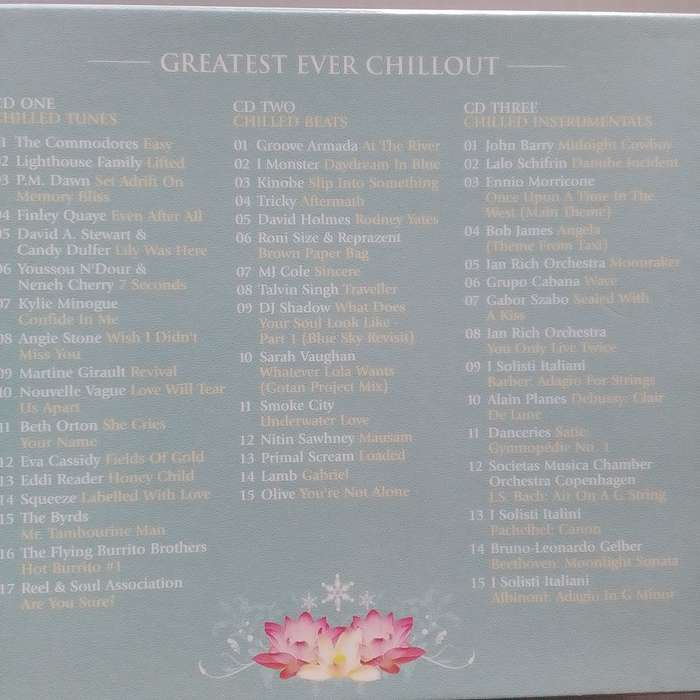Chill Out (CD) Compilation Set Of 3