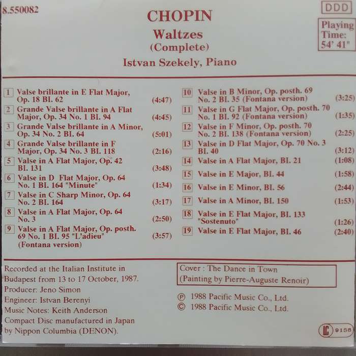 Chopin (CD) Waltzes