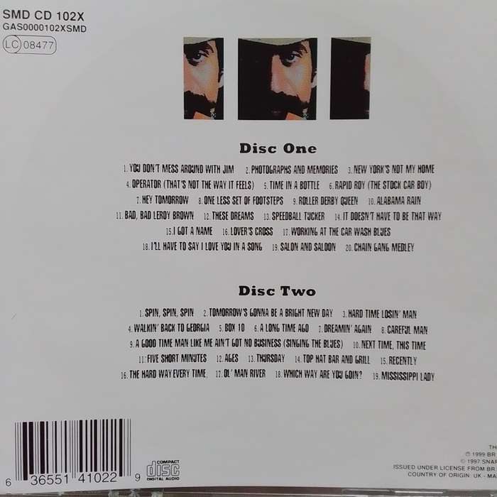 Jim Croce (CD) Bad Bad Leroy Brown