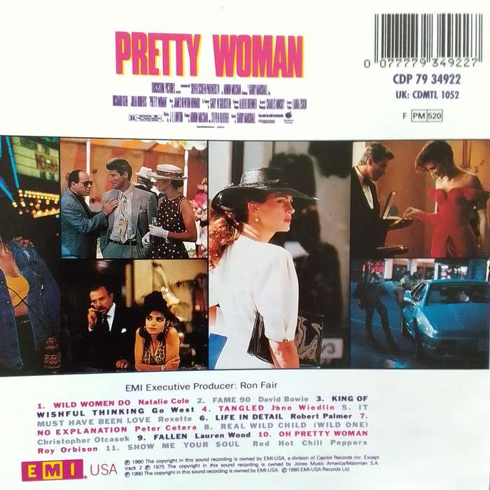Pretty Woman (CD) Original Motion Picture Soundtrack
