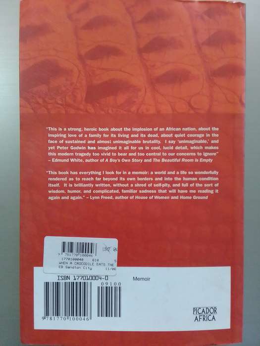 When A Crocodile Eats The Sun (Paperback) Peter Godwin