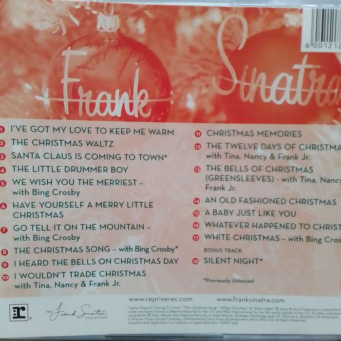 Frank Sinatra (CD) The Christmas Collection - Christmas