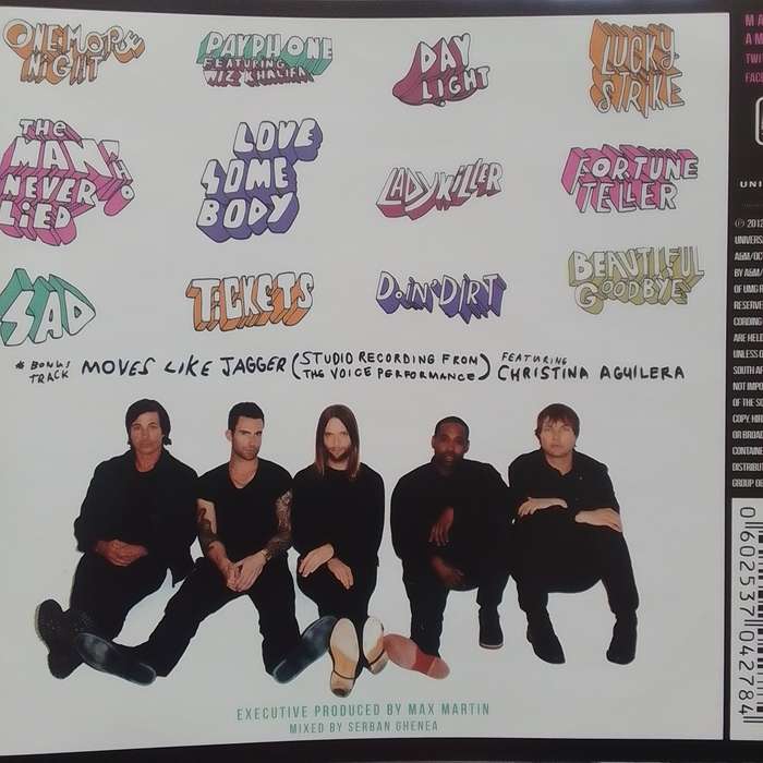 Maroon 5 (CD) Overexposed
