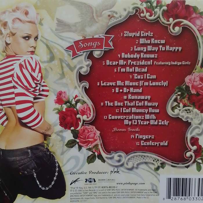 Pink (CD) I'm Not Dead