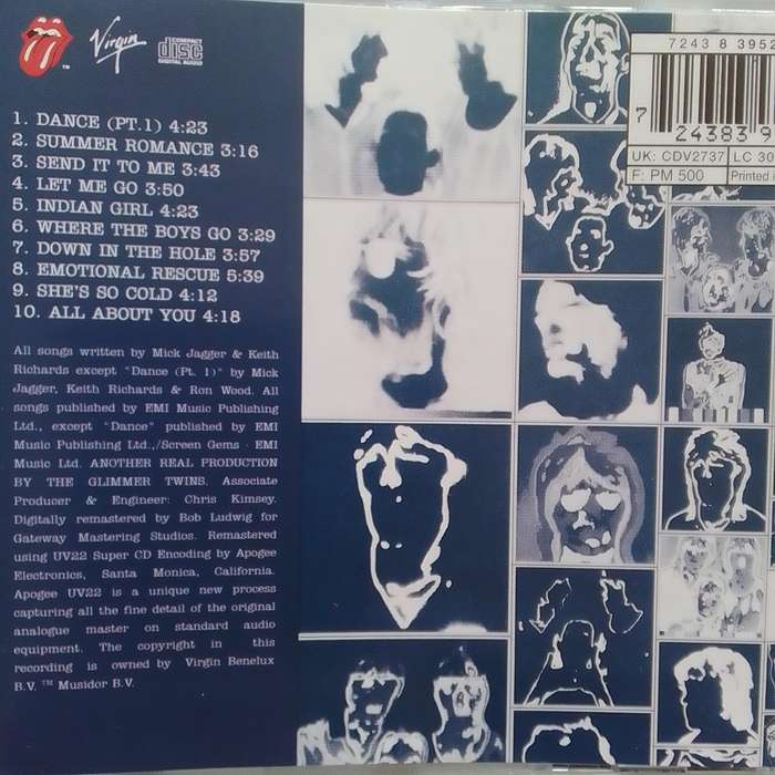 The Rolling Stones (CD) Emotional Rescue