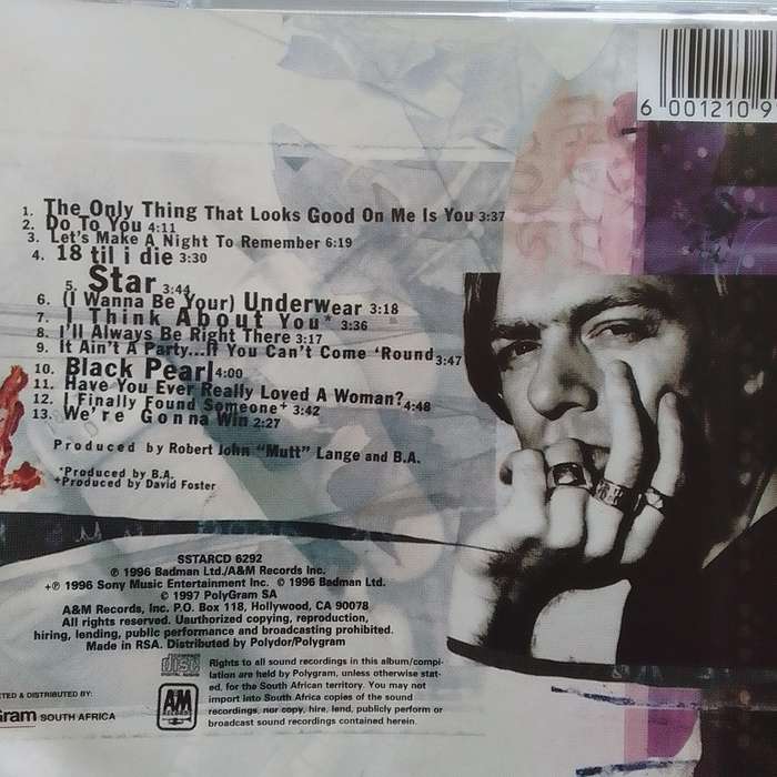 Bryan Adams (CD) 18 til I Die
