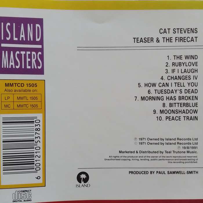 Cat Stevens (CD) Teaser & The Firecat