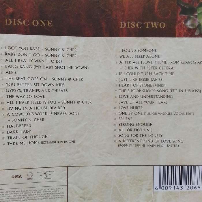 Cher (CD) GOLD