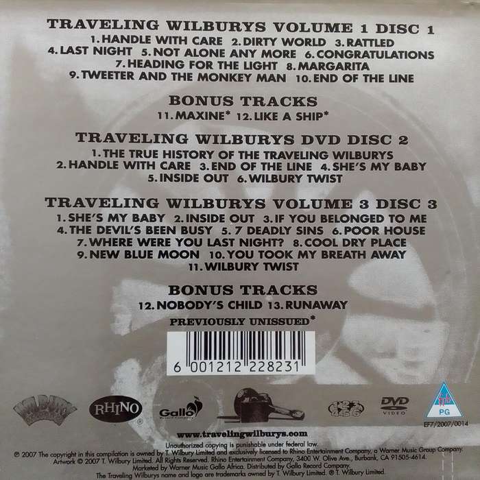 The Traveling Wilburys (CD/DVD) The Traveling Wilburys Collection