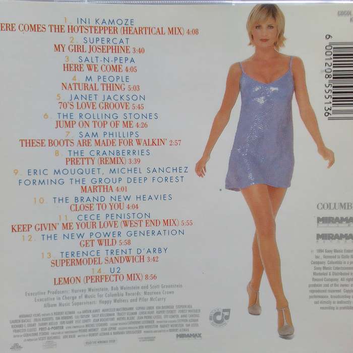 Pret-A-Porter (CD) Music From The Motion Picture
