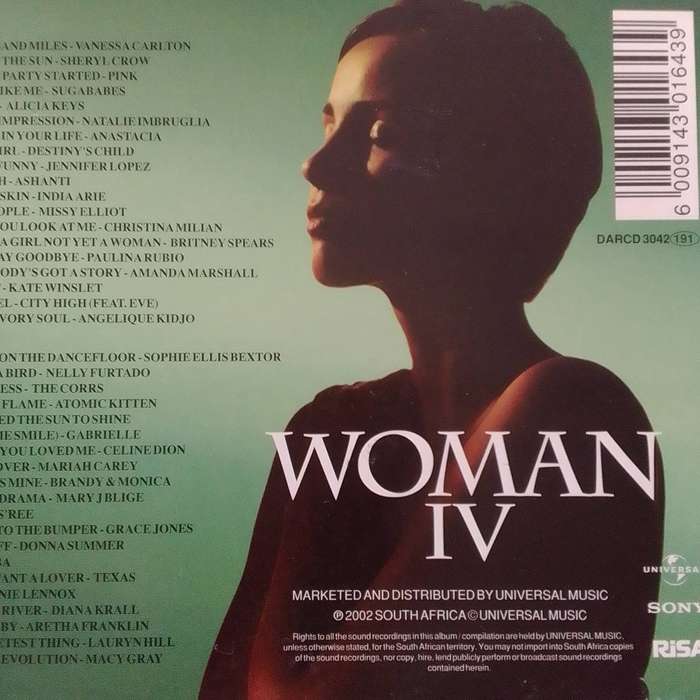 WOMAN IV (CD) Compilation Double