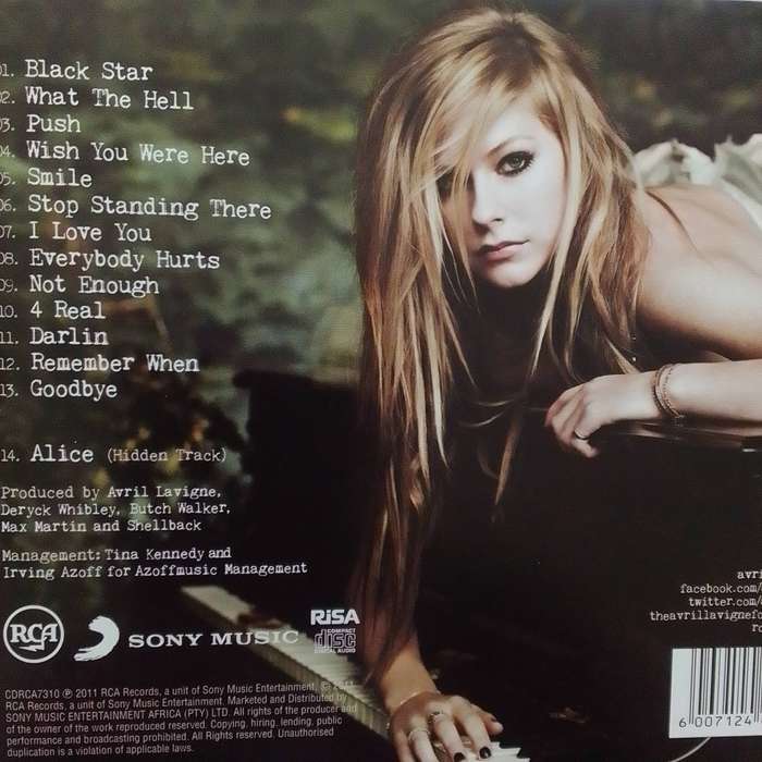 Avril Levigne (CD) Goodbye Lullaby