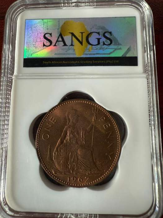 1967 GREAT BRITAIN 1 PENNY