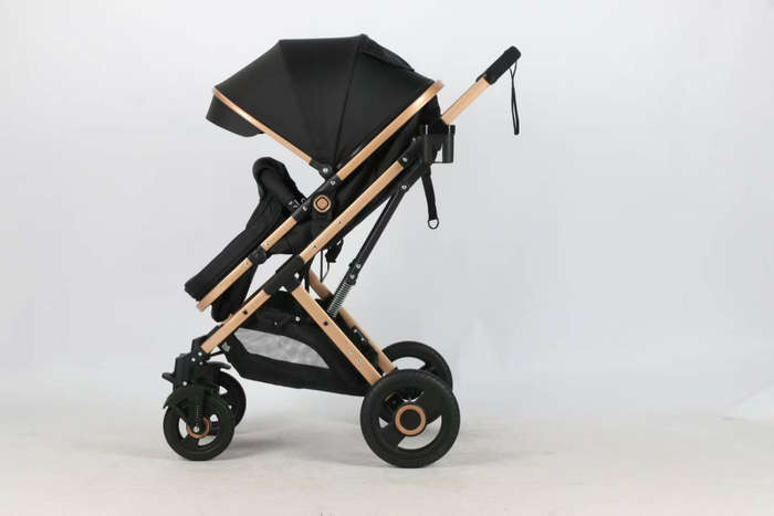 Belecoo Luxury 2-in-1 Baby Stroller  Bassinet & Seat Mode