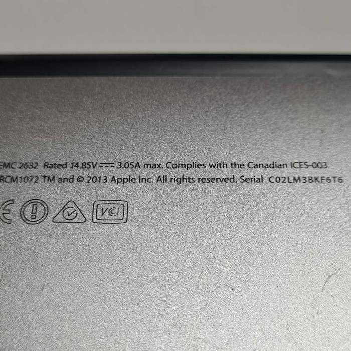 Macbook Air A1466 for spares