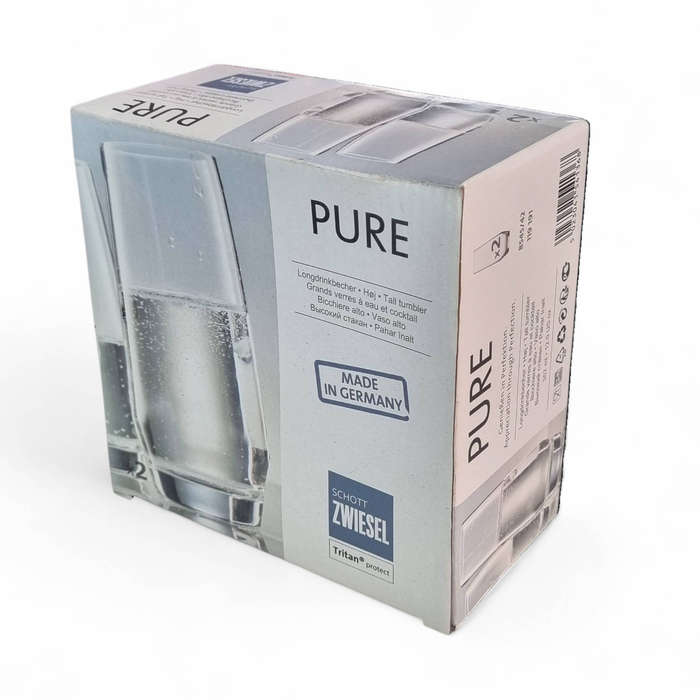 Scott Zwiesel pure crystal glasses (2 in box)