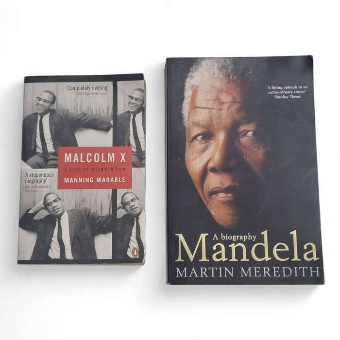 Biographies Bundle  Nelson Mandela & Malcolm X  Inspiring Leaders Books