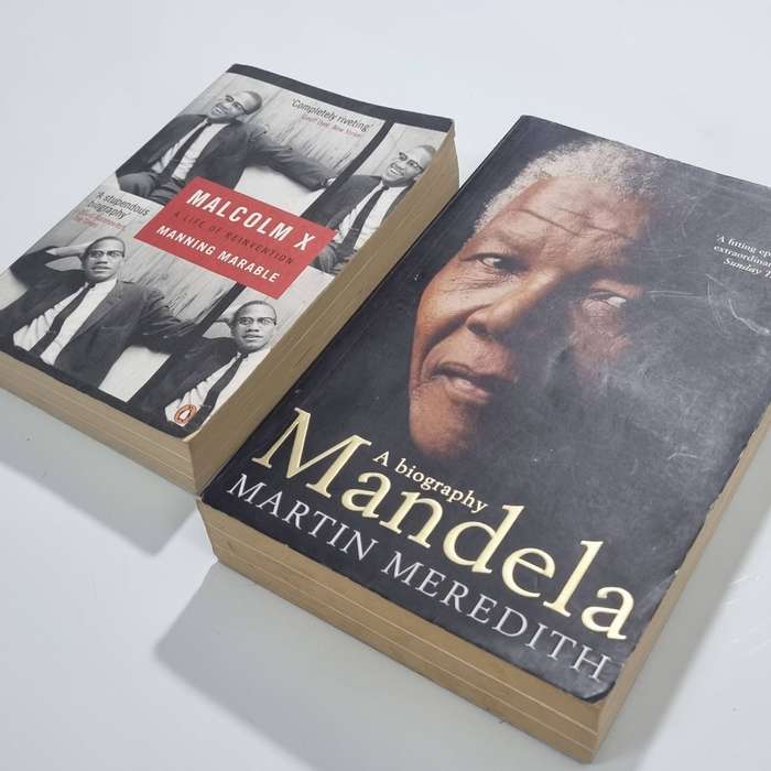 Biographies Bundle  Nelson Mandela & Malcolm X  Inspiring Leaders Books