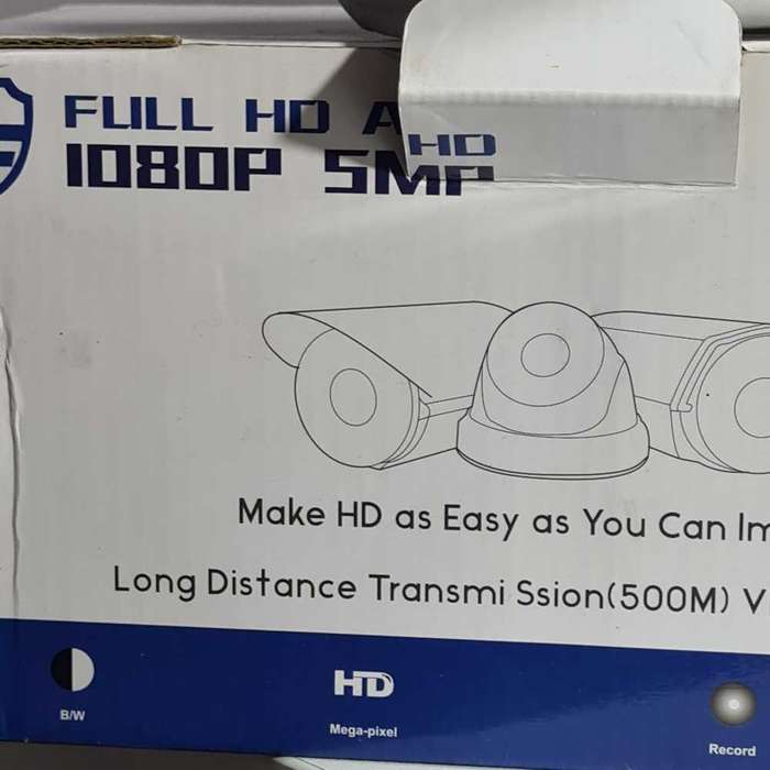 Full HD cctv cameras x 2