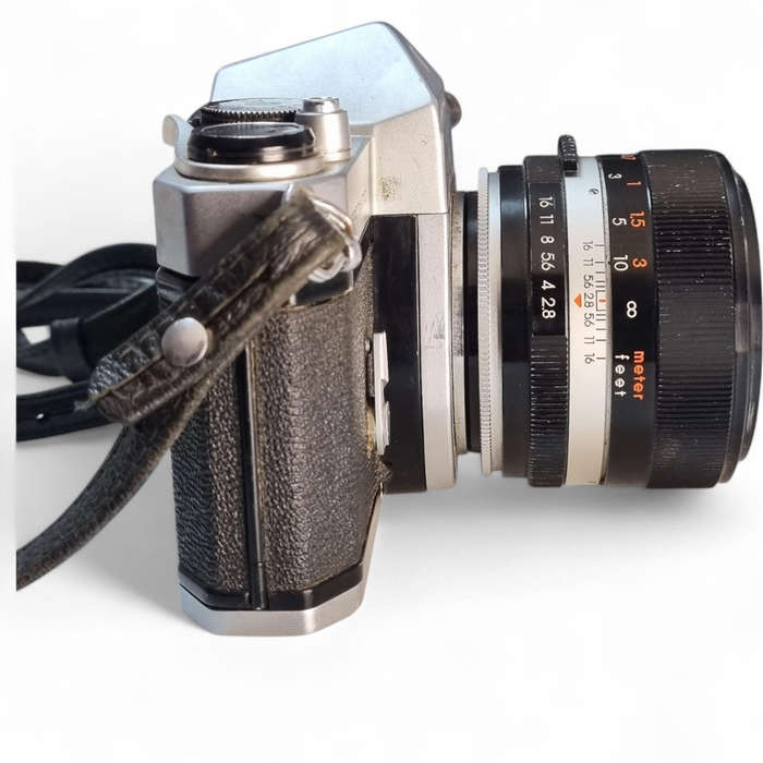 Vintage Asahi Pentax Spotmatic + Leather Camera Bag  Classic 35mm Film Set