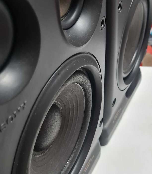 Powerful Sony 3-way speakers.