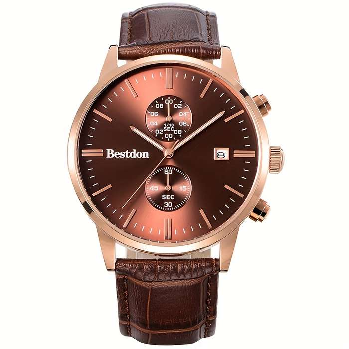 Bestdon Multifunctional Watch with 1/10 Second Timer, Calendar Function