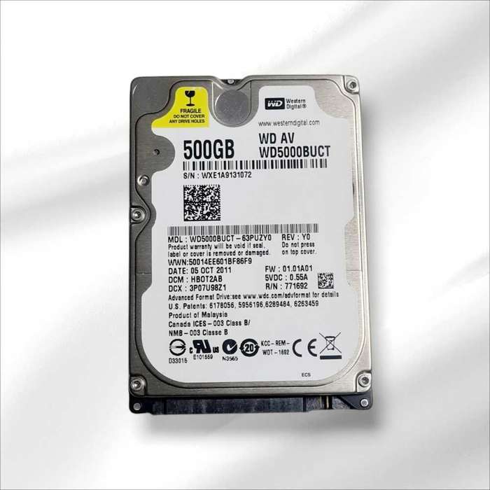 Western Digital 500 GB HDD