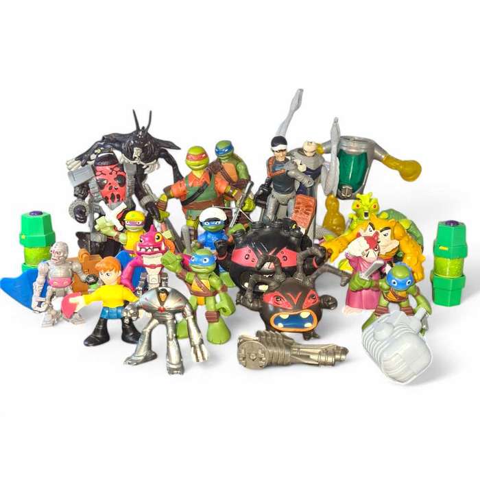 Mutant Ninja Turtles (TMNT) action figures and related characters