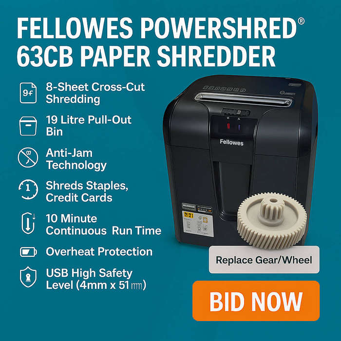 Fellows paper Shredder (Full money back. See details) )