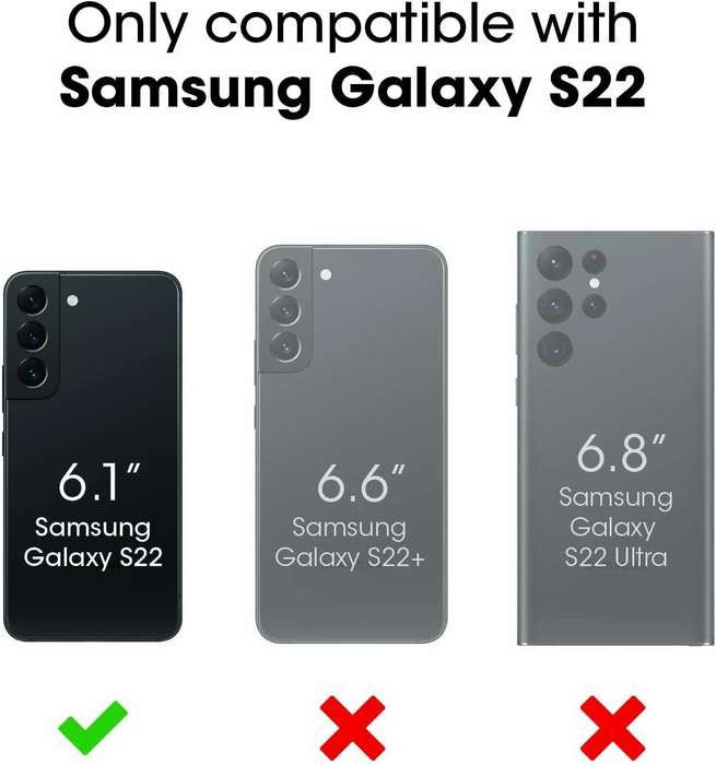 Otterbox Phone Case - Symmetry Series - Clear - compatible with Samsung Galaxy S22+