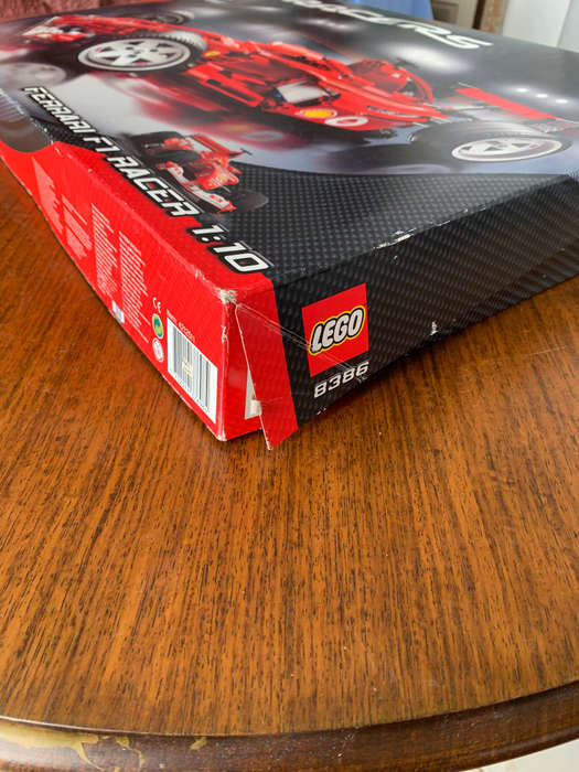 LEGO 8386 Ferrari F1 Racer 1:10  Sealed Packets  Box & Manual  Collectors Set