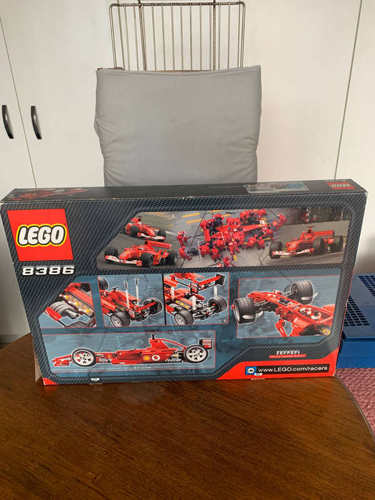 LEGO 8386 Ferrari F1 Racer 1:10  Sealed Packets  Box & Manual  Collectors Set