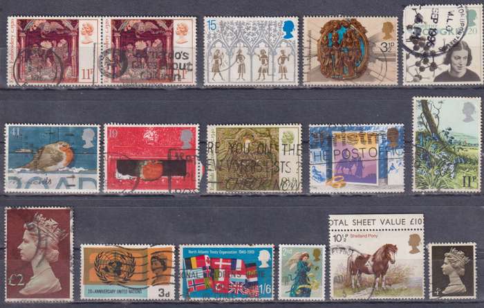 Stamps GB Mix Card