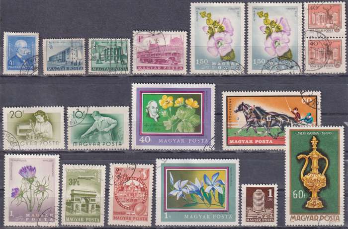 Stamp Magyar Post Mix Card