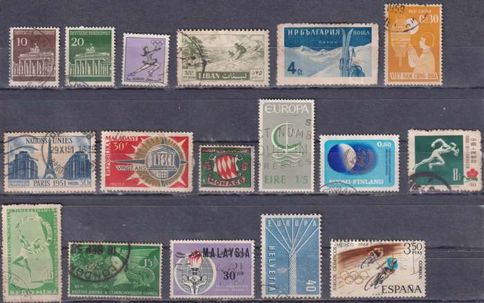 Stamp Mix World Card