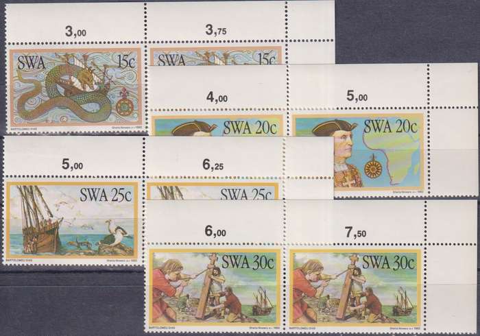 Stamps SWA 1982 Bartholomeo Diaz