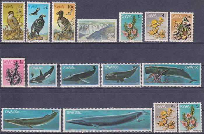 Stamps Mix World Card