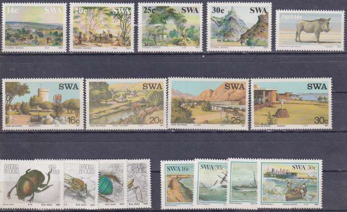 Stamps Mix World Card