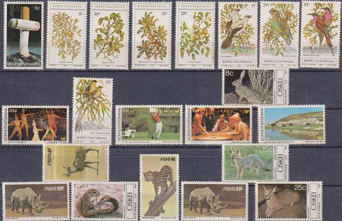 Stamps Mix World Card