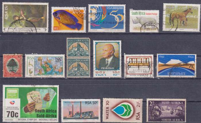 Stamps Mix World Card