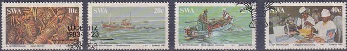 Stamps SWA 1983 Lobster Industry