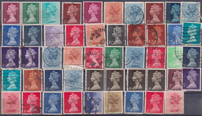 Stamps Mix World Card