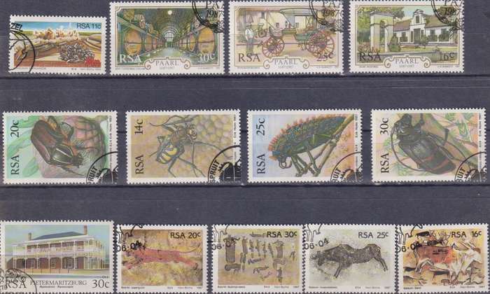 Stamps Mix World Card