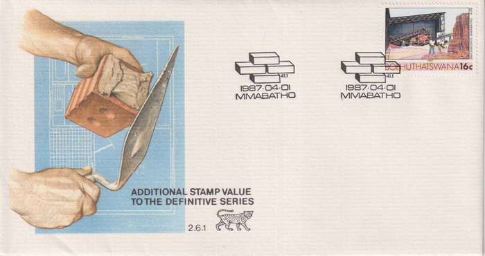 FDC Bophuthatswana 1987 Industries