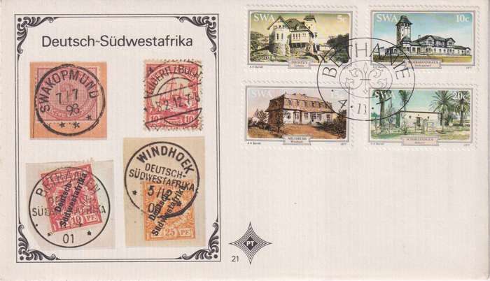 FDC SWA 1977 Historic Houses